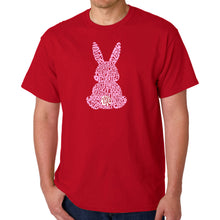 Load image into Gallery viewer, Easter Bunny  - Men&#39;s Word Art T-Shirt