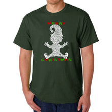 Load image into Gallery viewer, Christmas Elf - Men&#39;s Word Art T-Shirt