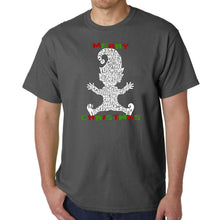 Load image into Gallery viewer, Christmas Elf - Men&#39;s Word Art T-Shirt