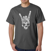 Load image into Gallery viewer, Heavy Metal Genres - Men&#39;s Word Art T-Shirt