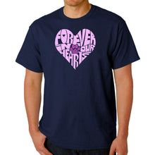 Load image into Gallery viewer, Forever In Our Hearts - Men&#39;s Word Art T-Shirt