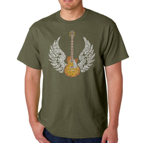LYRICS TO FREEBIRD - Men's Word Art T-Shirt