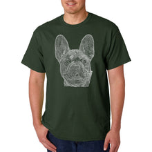 Load image into Gallery viewer, French Bulldog - Men&#39;s Word Art T-Shirt