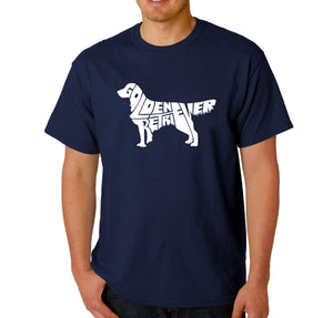 Golden Retreiver - Men's Word Art T-Shirt