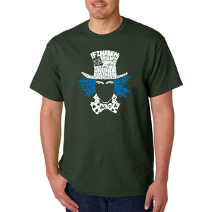 The Mad Hatter - Men's Word Art T-Shirt