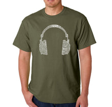 Load image into Gallery viewer, 63 DIFFERENT GENRES OF MUSIC - Men&#39;s Word Art T-Shirt