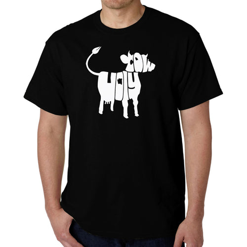 Holy Cow  - Men's Word Art T-Shirt