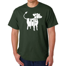 Load image into Gallery viewer, Holy Cow  - Men&#39;s Word Art T-Shirt