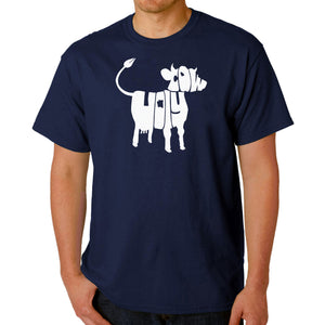 Holy Cow  - Men's Word Art T-Shirt