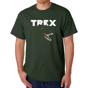 T-Rex Head  - Men's Word Art T-Shirt
