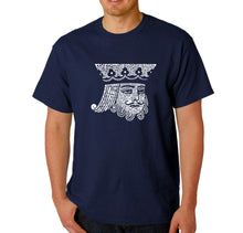 Load image into Gallery viewer, King of Spades - Men&#39;s Word Art T-Shirt