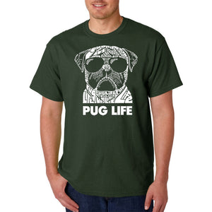 Pug Life - Men's Word Art T-Shirt