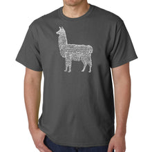 Load image into Gallery viewer, Llama Mama  - Men&#39;s Word Art T-Shirt