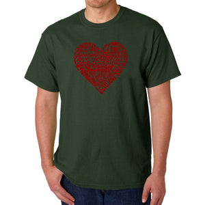 Love Yourself - Men's Word Art T-Shirt