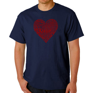 Love Yourself - Men's Word Art T-Shirt