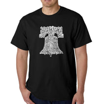 Load image into Gallery viewer, Liberty Bell - Men&#39;s Word Art T-Shirt