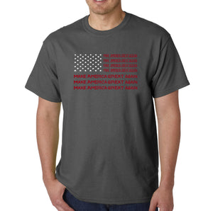 Maga Flag - Men's Word Art T-Shirt