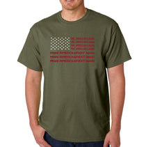 Load image into Gallery viewer, Maga Flag - Men&#39;s Word Art T-Shirt