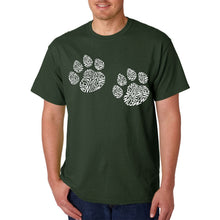 Load image into Gallery viewer, Meow Cat Prints - Men&#39;s Word Art T-Shirt