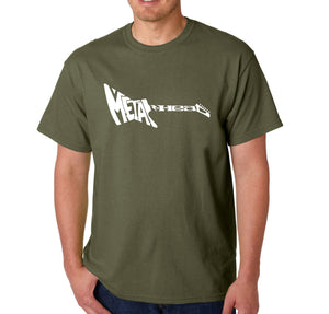 Metal Head - Men's Word Art T-Shirt