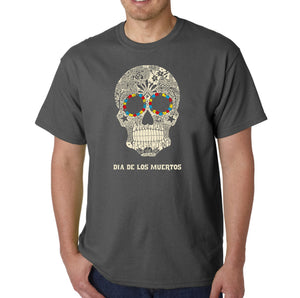 Dia De Los Muertos - Men's Word Art T-Shirt