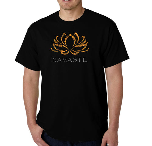 Namaste - Men's Word Art T-Shirt