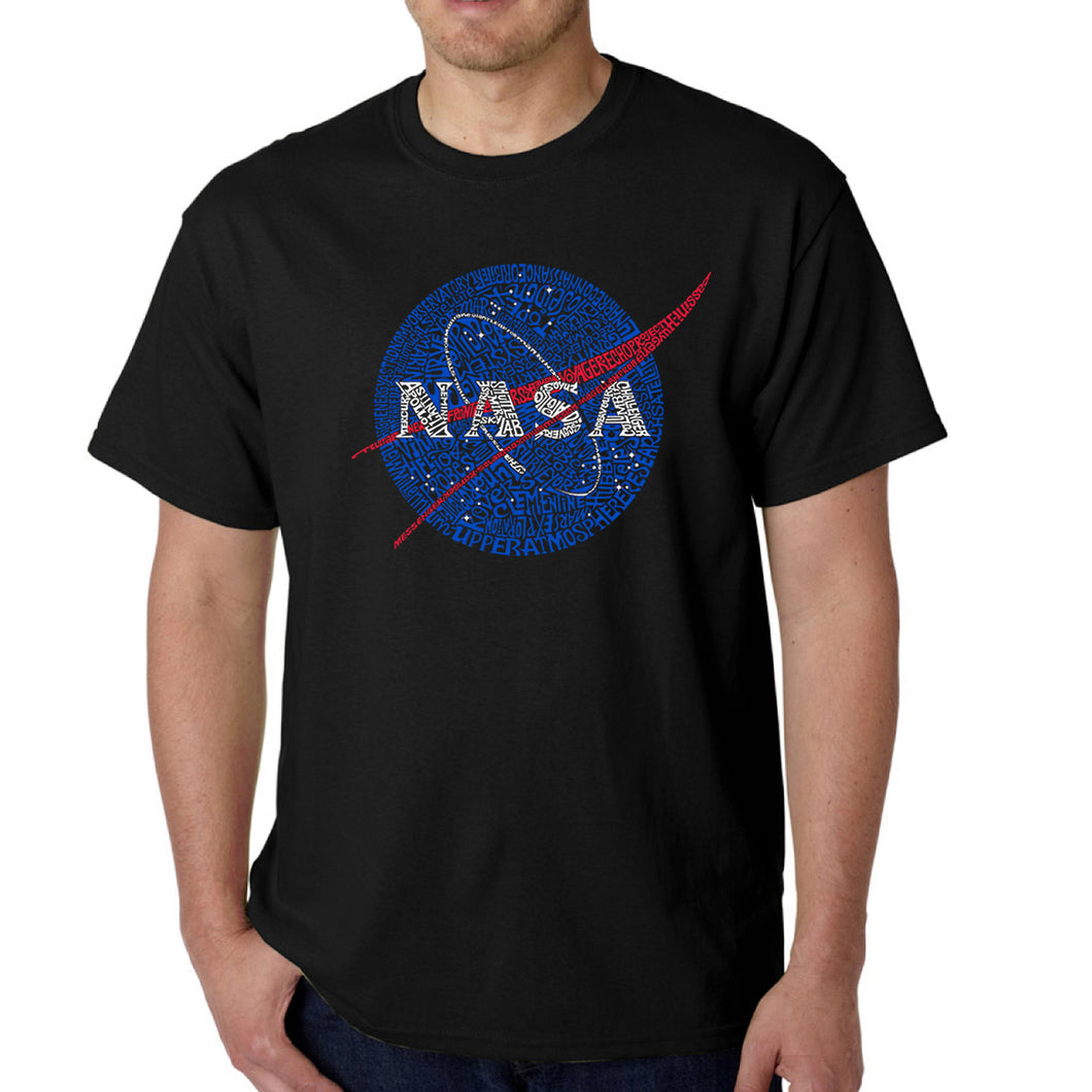 NASA's Most Notable Missions - Men's Word Art T-Shirt