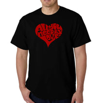 Load image into Gallery viewer, All You Need Is Love - Men&#39;s Word Art T-Shirt