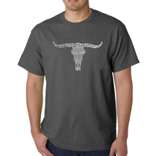 Load image into Gallery viewer, Names of Legendary Outlaws - Men&#39;s Word Art T-Shirt