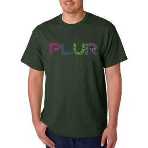 PLUR - Men's Word Art T-Shirt