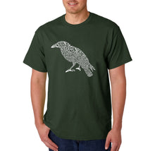 Load image into Gallery viewer, Edgar Allan Poe&#39;s The Raven - Men&#39;s Word Art T-Shirt