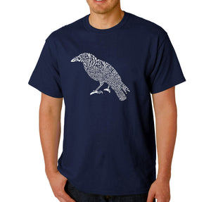 Edgar Allan Poe's The Raven - Men's Word Art T-Shirt