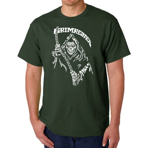 Grim Reaper  - Men's Word Art T-Shirt