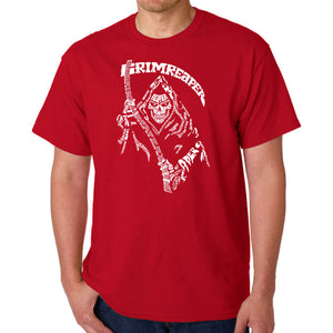 Grim Reaper  - Men's Word Art T-Shirt