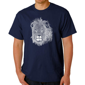 Lion  - Men's Word Art T-Shirt