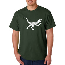 Load image into Gallery viewer, Velociraptor - Men&#39;s Word Art T-Shirt