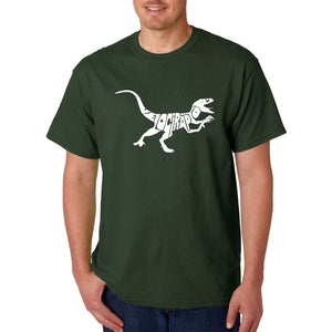 Velociraptor - Men's Word Art T-Shirt