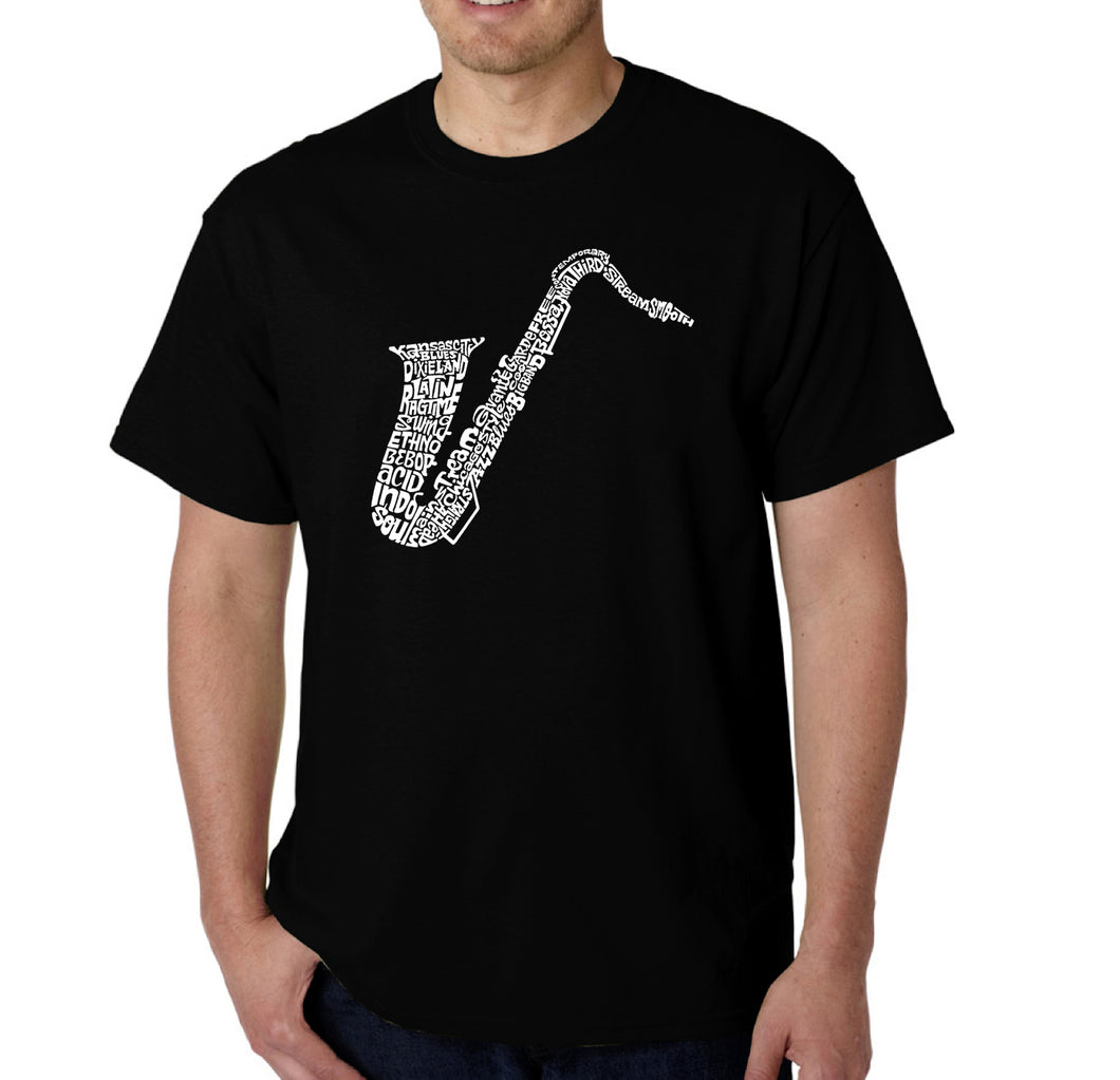 Sax - Men's Word Art T-Shirt