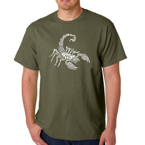 Types of Scorpions - Men's Word Art T-Shirt