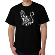 Load image into Gallery viewer, Cat Claws - Men&#39;s Word Art T-Shirt