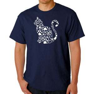 Cat Claws - Men's Word Art T-Shirt