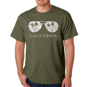 California Shades - Men's Word Art T-Shirt