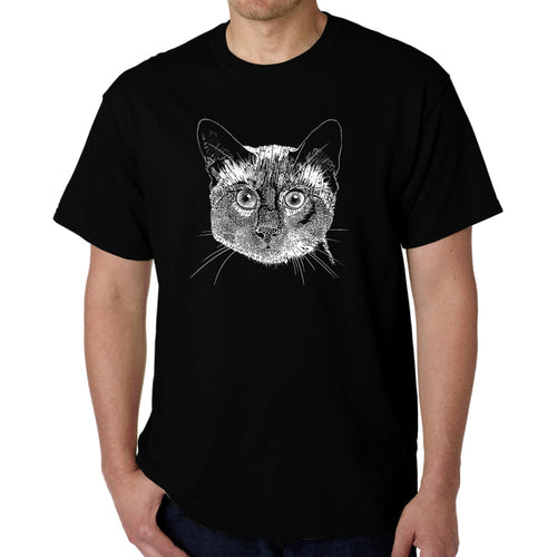 Siamese Cat  - Men's Word Art T-Shirt