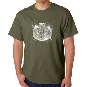 Siamese Cat  - Men's Word Art T-Shirt