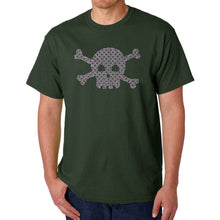 Load image into Gallery viewer, XOXO Skull  - Men&#39;s Word Art T-Shirt