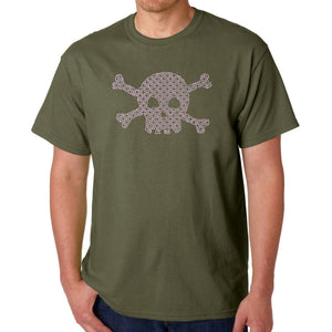 XOXO Skull  - Men's Word Art T-Shirt