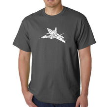 Load image into Gallery viewer, FIGHTER JET NEED FOR SPEED - Men&#39;s Word Art T-Shirt