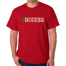 Load image into Gallery viewer, Success  - Men&#39;s Word Art T-Shirt