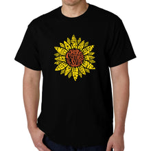 Load image into Gallery viewer, Sunflower  - Men&#39;s Word Art T-Shirt