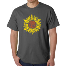 Load image into Gallery viewer, Sunflower  - Men&#39;s Word Art T-Shirt